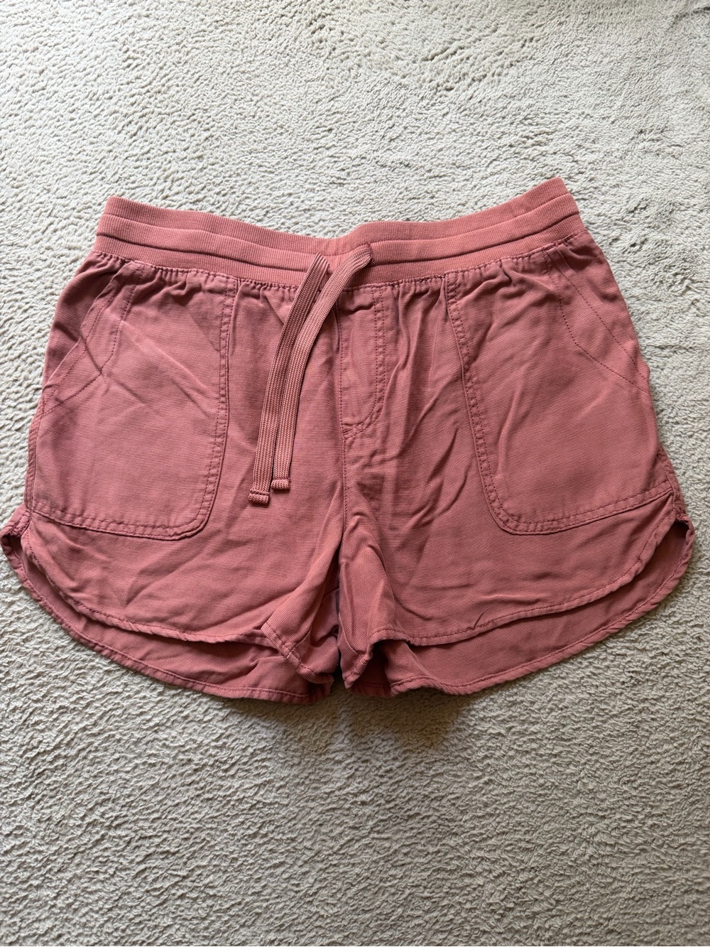 Maurices Rose Pink Drawstring Shorts